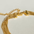 Alyssa Gold Bracelet - Excluze
