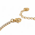 Cameron Diamond Heart Tennis Bracelet - Excluze