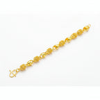 Gold-plated brass bracelet - Excluze