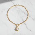 Shelby Baroque Pearl Pendant Necklace