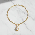Shelby Baroque Pearl Pendant Necklace