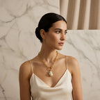Shelby Baroque Pearl Pendant Necklace