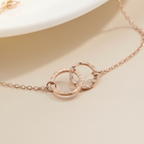 Isabelle Gold Hoop Bracelet