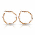 Metal Pearl Earrings Earrings - Excluze