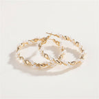 Metal Pearl Earrings Earrings - Excluze